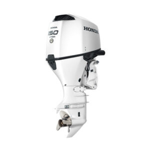 Honda 150hp White Outboard | Remote Mechanical, Electric Start, 25" Shaft | BF150DXRA