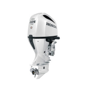 Honda 225hp White Outboard | Remote Mechanical, Electric Start, 25" Shaft | BF225DXRA