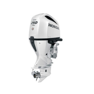 Honda 250hp White iST | Intelligent Shift and Throttle, Electric Start, 25" Shaft, Counter Rotation | BF250DXCDA