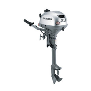 Honda 2.3hp Portable Outboard | Tiller, Manual Start, 20" Shaft | BF2.3DHLCH