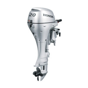 Honda 20hp Portable Outboard | Tiller, Manual Start, 20" Shaft | BF20D3LH