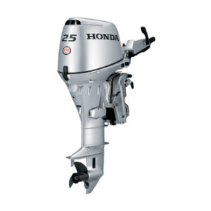 Honda 25hp Outboard | Tiller, Electric Start, 15" Shaft | BF25D3SHG