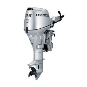 Honda 25hp Outboard | Tiller, Electric Start, 15" Shaft | BF25D3SHG | Clearance | 2414