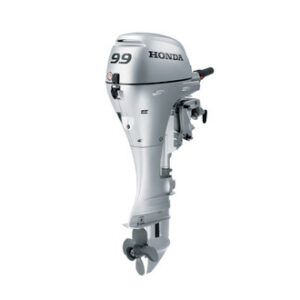 Honda 9.9hp Power Thrust Portable Outboard | Tiller, Electric and Manual Start, 25" Shaft | BFP10D3XHT