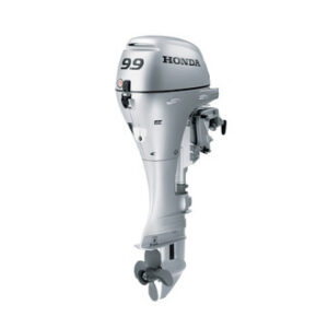 Honda 9.9hp Power Thrust Portable Outboard | Remote Mechanical, Electric and Manual Start, 25" Shaft | BFP10D3XRT