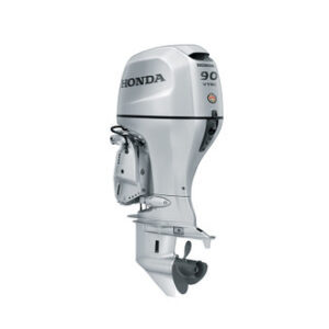 Honda 90hp Outboard | Remote Mechanical, Electric Start, 25" Shaft | BF90D5XRTA