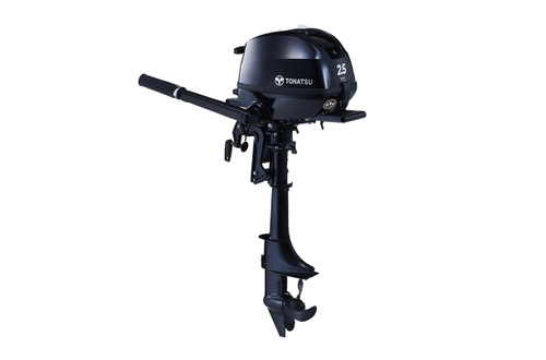Tohatsu 2.5hp portable outboard tiller 53079.1675722909