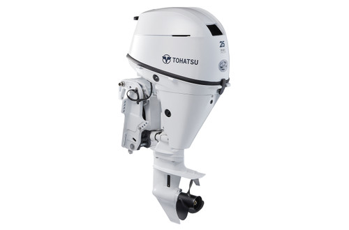 Tohatsu 25hp Outboard MFS25DW White Remote 81869.1712186973