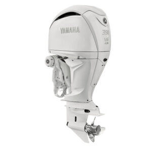 Yamaha 350hp White DEC Outboard | Digital Electronic Controls, 25" Shaft | F350XSA2