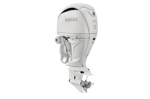 Yamaha 350hp Outboard White Profile View 89882.1709838293