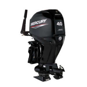 Mercury 40hp Jet Outboard | Tiller, Electric Start, 15" Shaft | 40ELHPT