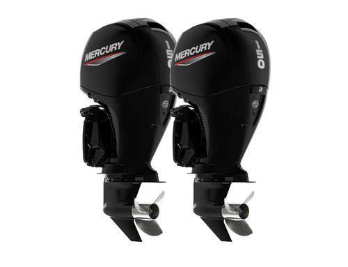 twin mercury 150 xl cxl outboards 53347.1677530345