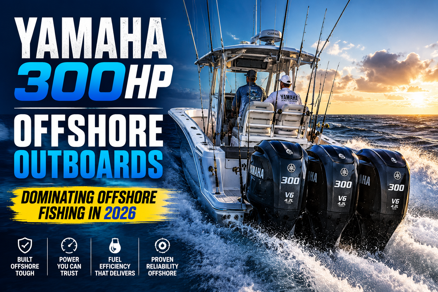yamaha 300hp offshore outboards